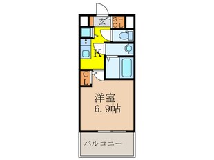 リッツ新大阪の物件間取画像